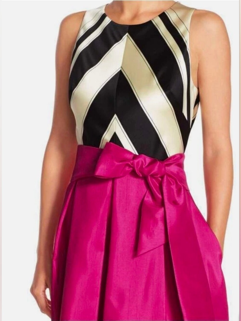 Eliza J,  Fit & Flare Dress, Size 4 - Picture 5 of 6